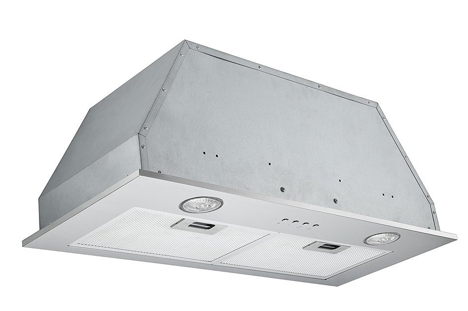 Ancona Stainless Steel 450 CFM Built-In Range Hood, 28-Inch