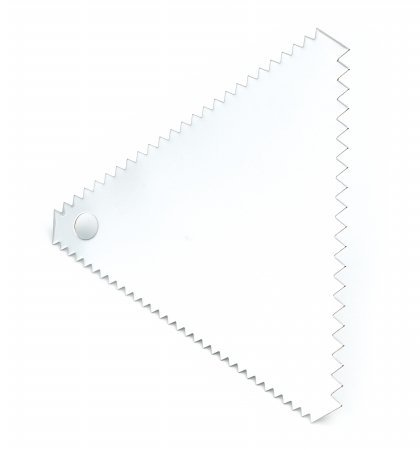 Fox Run Icing Comb, Metal