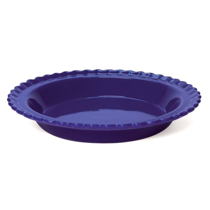 Chantal Ceramic 9-Inch Pie Dish, White