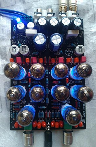 Nobsound&reg; Luxury 6J1*10 Valve Audio Hifi Stereo Pure Tube Headphone Preamplifier Assembled Board Diy N4