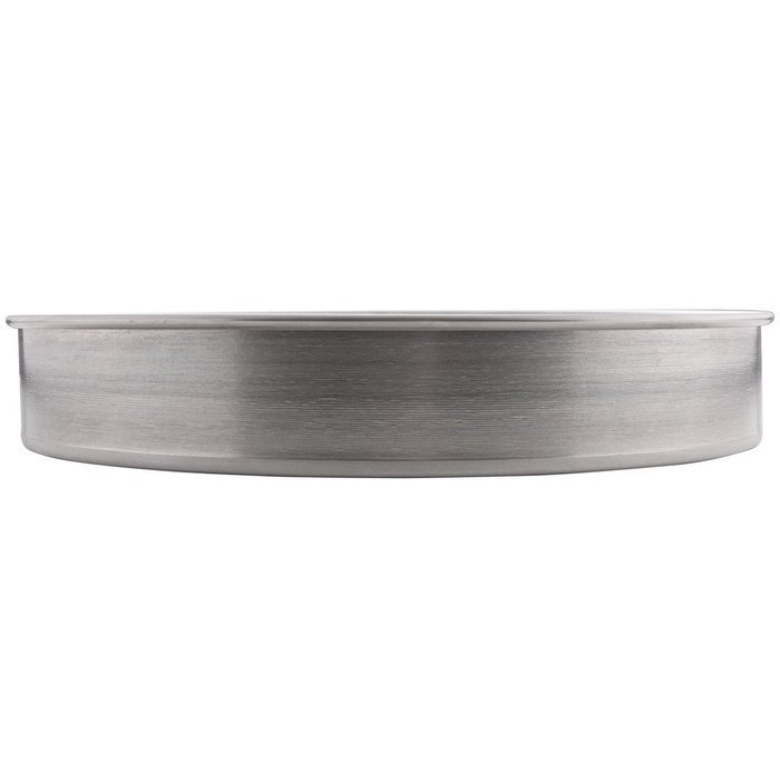 American Metalcraft T80082 8" x 2" Tin-Plated Straight Sided Deep Dish Pizza Pan