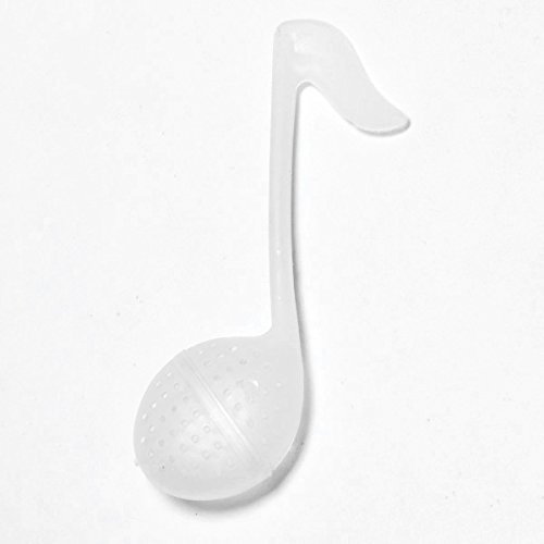 Music Note Fashion Convenience Teaspoon Strainer Spoon Teaspoon Infuser Filter N2