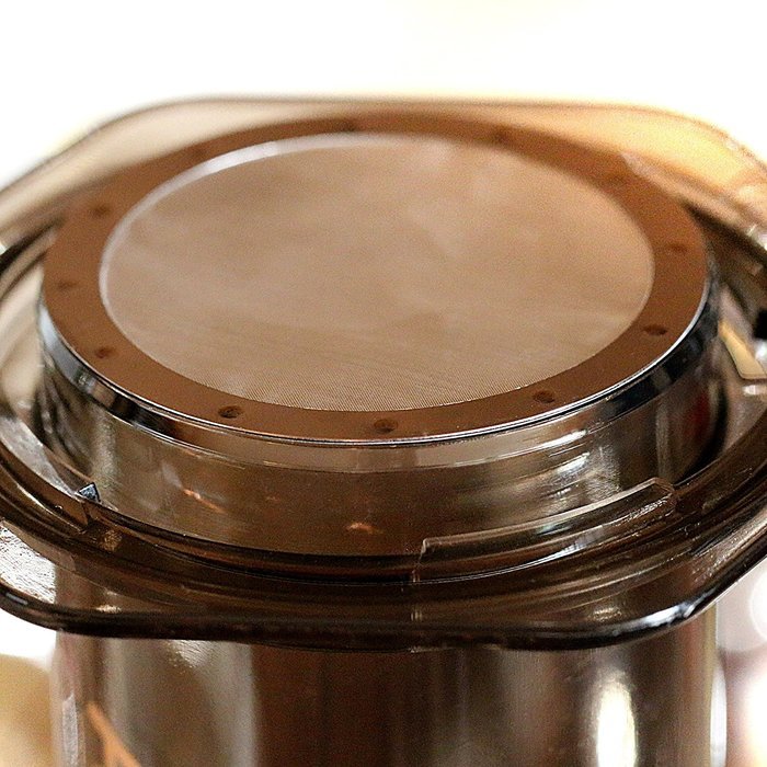4pk Premium Ultra Slim Stainless Steel Reusable Aeropress Coffee Filter for Aeropress Coffeemaker N8