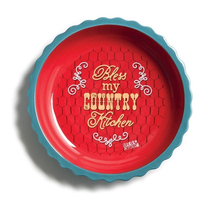 Big Sky Carvers Deep Dish Country Pie Plate