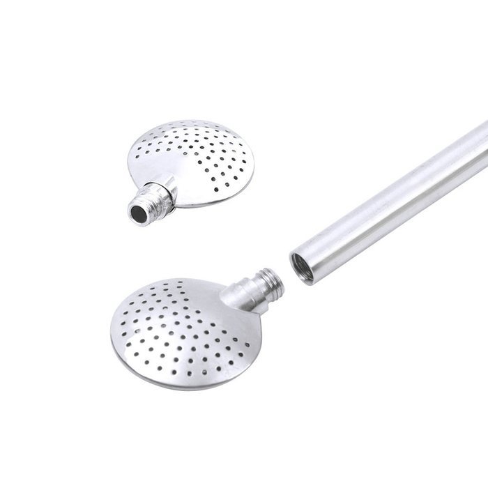 GFDesign Yerba Mate Bombilla Gourd Drinking Filter Straws Stirrer Food-Grade 18/8 Stainless Steel - Set of 2 with... N20