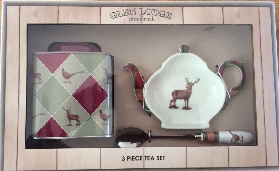 Spode Glen Lodge 3 Piece Tea Set N2