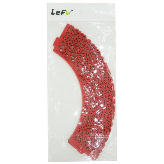 LEFV&trade; 24pcs Cupcake Wrapper Filigree Little Vine Lace Laser Cut Liner Baking Cup Muffin Case Trays Wraps Wedding... N16
