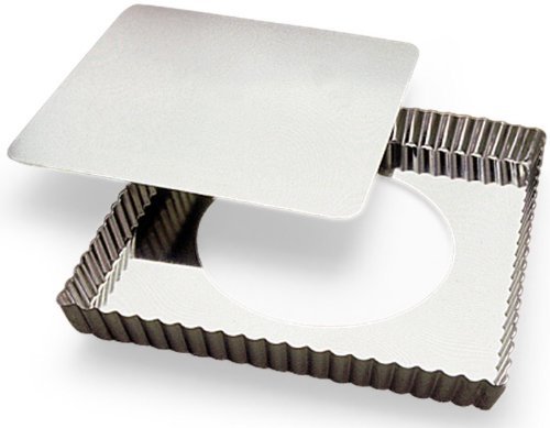 Gobel Square Tart Mold 9" x 1" Deep with Loose Removable Bottom