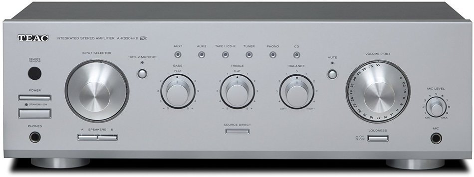 TEAC Stereo Integrated Amplifier Silver A-R630MKII-S