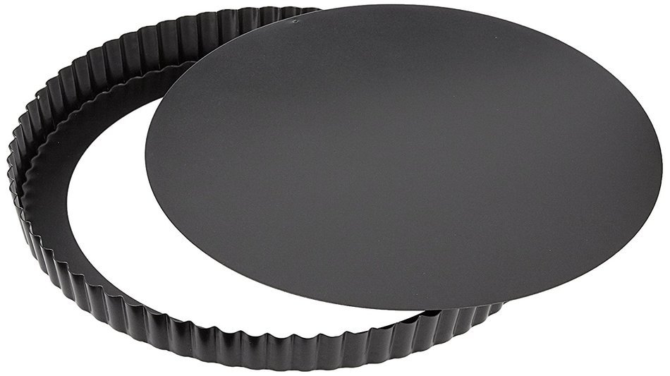 Round Mould Fluted Loose Bottom Non Stick Coated