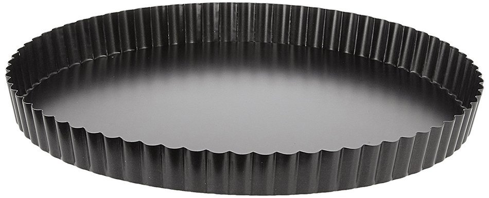 Round Mould Fluted Loose Bottom Non Stick Coated N2