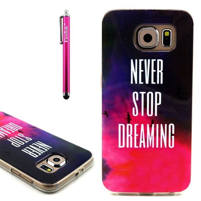 Galaxy S5 Case, Firefish [Clear Drop Protection] [Shock Absorbent] [Soft Bumper] Stylish Elegant Flexible TPU... N14