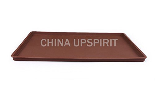 Carlie Grilled Rectangular Shape Silicone Cake Mat Cake roll Pizza Baking Pan Multifunctional Baking Tools (Small) N4