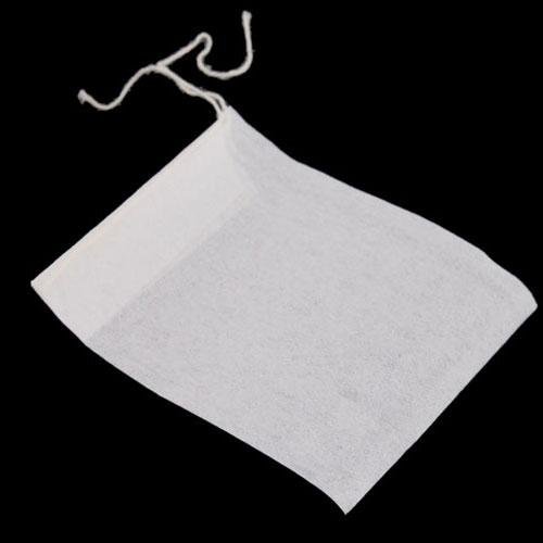 100 Pca Seal Filter Paper Empty String Heat Tea Bag 6X8 N3