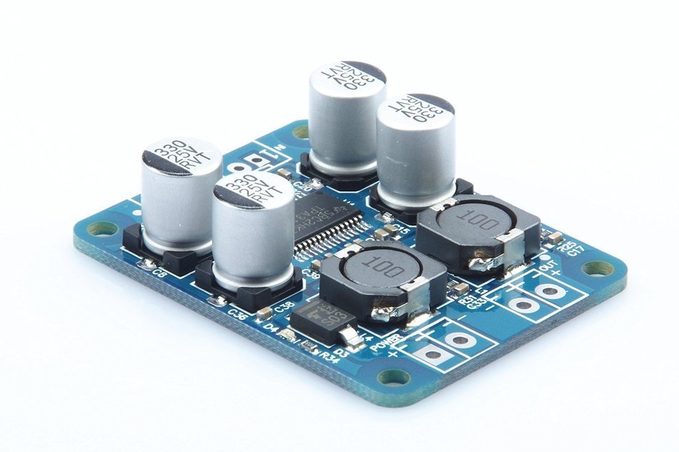 Cyber_Mall DC 8V-24V TPA3118 BTL 60W Mono Digital Audio Power Amplifier Board Amp Module N6