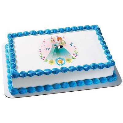 Frozen Fever-Summer Solstice Edible Image Cake Topper