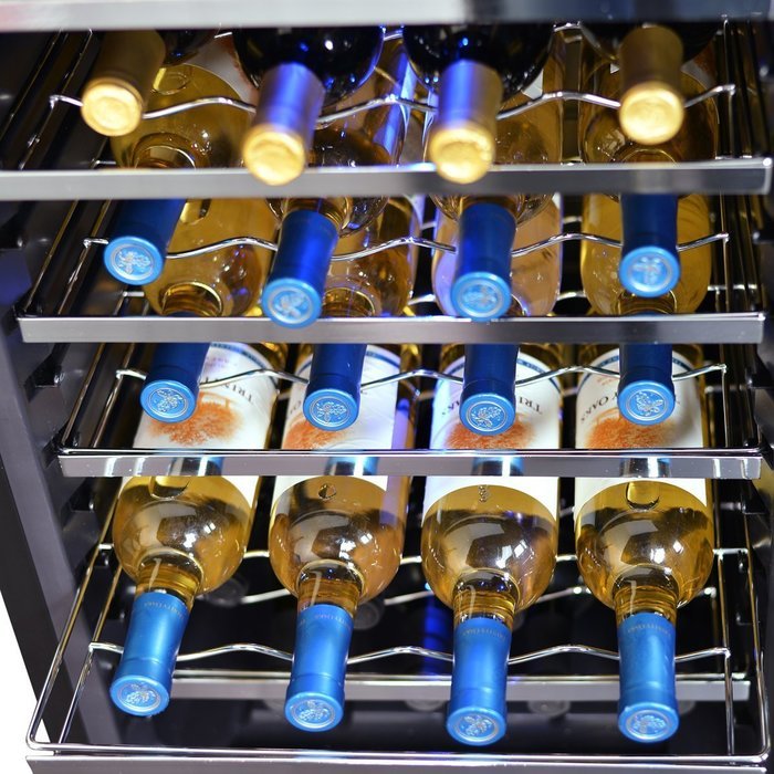 NewAir AW-281E 28 Bottle Thermoelectric Wine Cooler N67