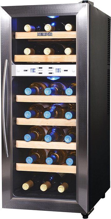 NewAir AW-281E 28 Bottle Thermoelectric Wine Cooler N69