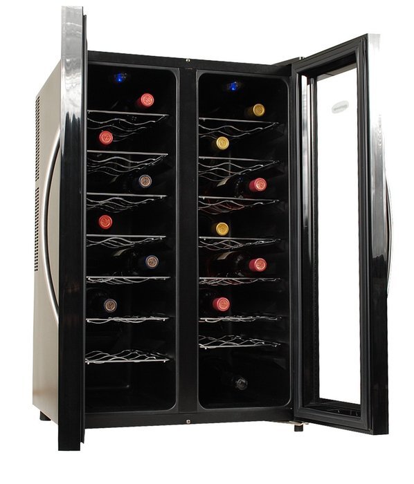 NewAir AW-281E 28 Bottle Thermoelectric Wine Cooler N73