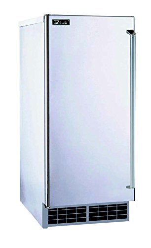 Perlick H50IMS-R 15" Indoor/Outdoor Undercounter Clear Ice Maker with Stainless Steel Solid Door Stainless Steel...