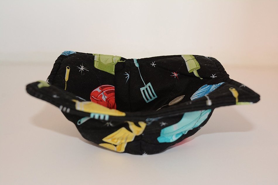Microwave Bowl Cozies // Set of 3 // 1 Small Bowl Cozy // 1 Medium Bowl Cozy // 1 Dinner Plate Cozy // Kitchen... N3