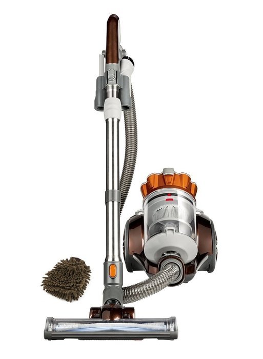 Bissell 1547 Filter Hard Floor Expert Canister Vacuum Multi-Cyclonic, Bagless, Corded (Complete Set) w/ Bonus:...