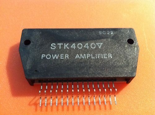 STK4040V AF Power Amplifier 70W LOT OF 2 + Heat Sink Compound ORIGINAL NEW SANYO