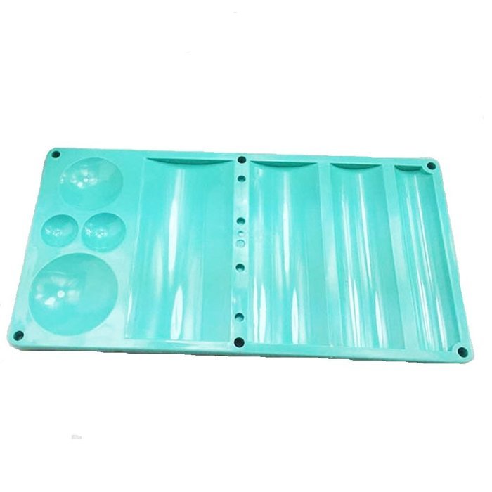 TANGCHU Petal And Leaves Veining Board Fondant Tools Color Green