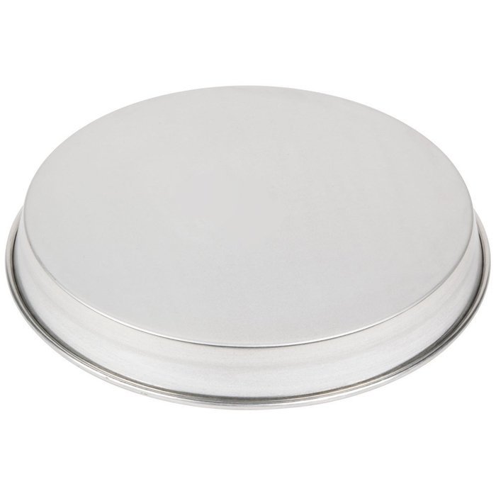 American Metalcraft T901215 12" x 1 1/2" Tin-Plated Steel Pizza Pan