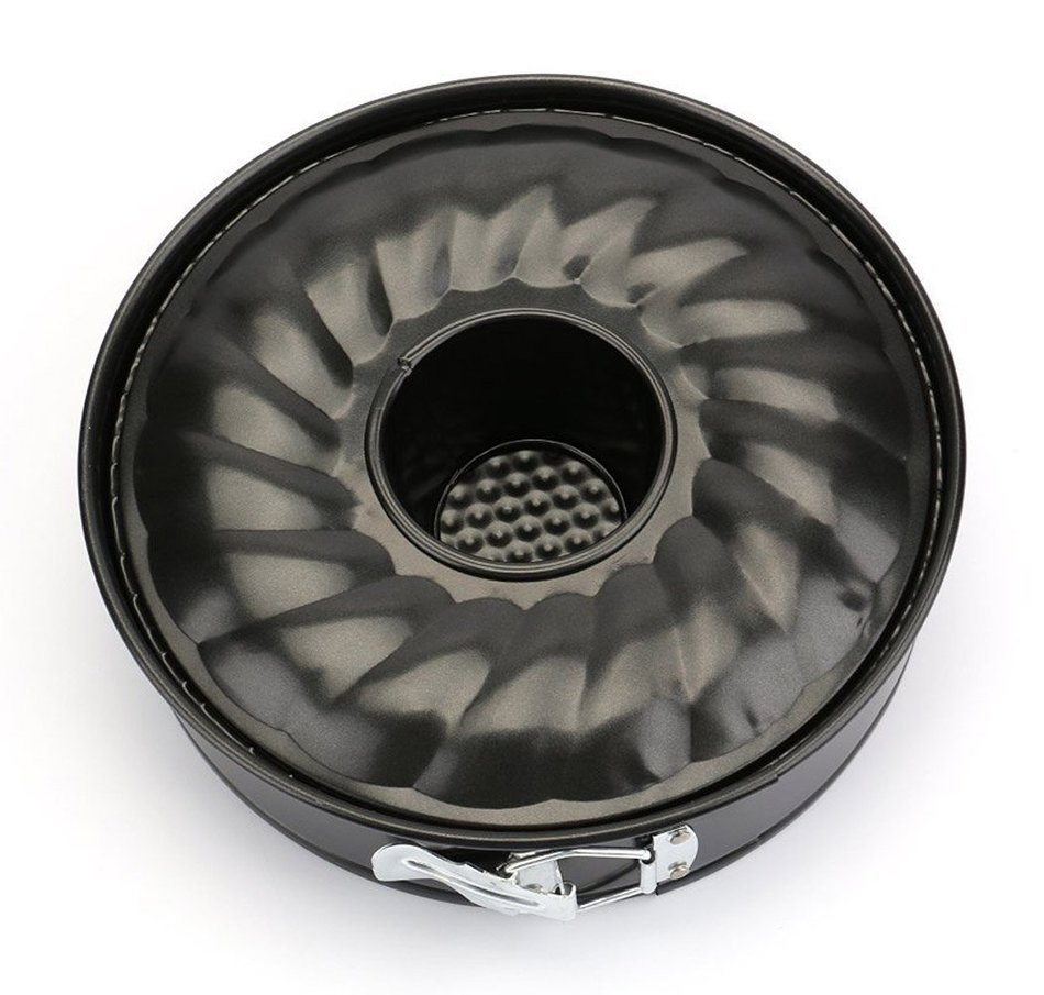 Tosnail Springform Pan with 2 Bottoms, 10 Inch N2