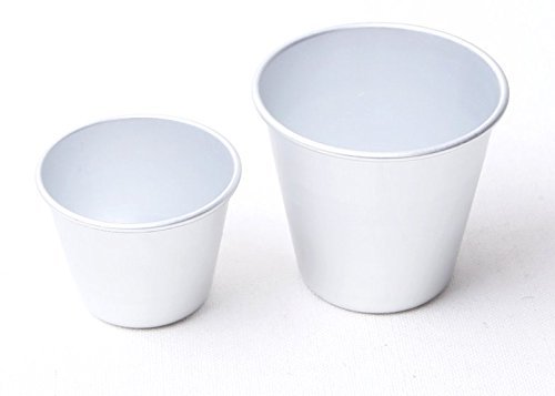 Astra shop Set of 6 Mini Nonstick Individual Anodized Aluminum Molds/ Chocolate Molten Pans/ Pudding Cups/ Raspberry... N5