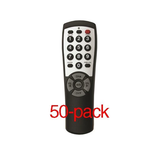 50-pack Brightstar&reg; BR100B Universal TV Remote
