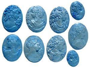 First Impressions Molds Silicone Mould - Cameos