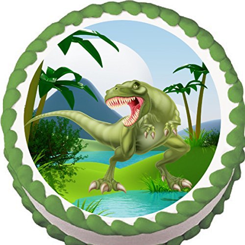 T-Rex Dinosaur Edible Cake Topper N3