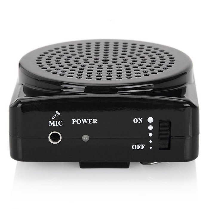VoiceBooster MR1505 12watts Voice Amplifier, Black