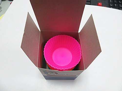 The Home Gourmet Silicone Baking Cups / Cupcake Liners - 24-Pack - Lifetime Guarantee N2