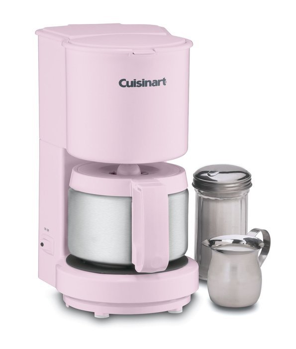 Cuisinart DCC-450BK 4-Cup Coffeemaker with Stainless-Steel Carafe, Black N6