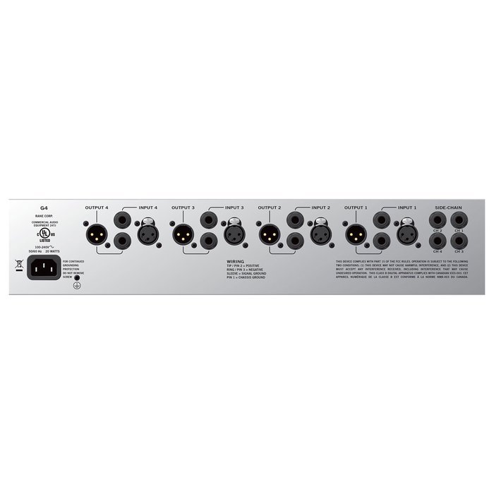 Rane G4 Quad Gate (2U)