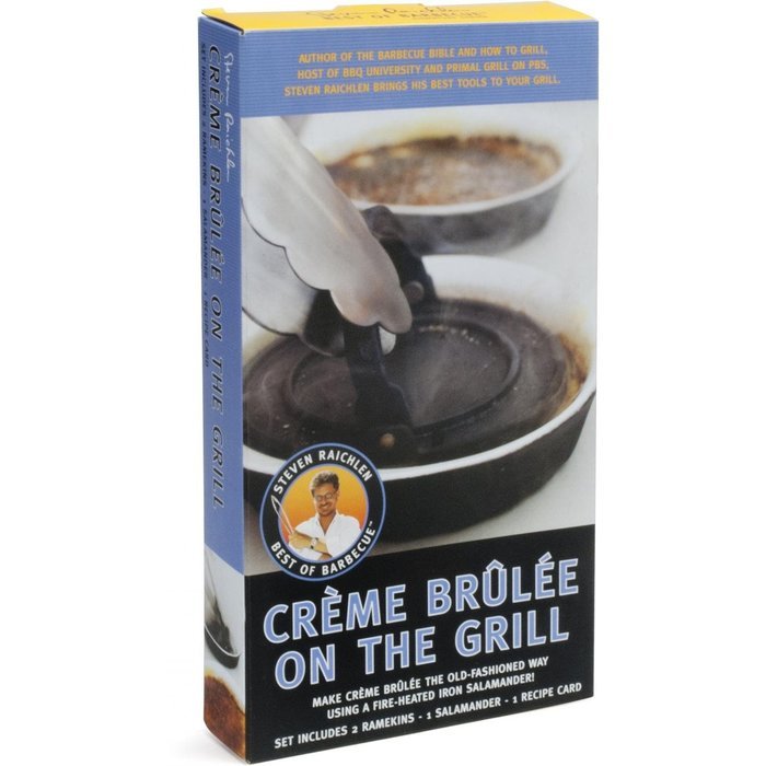 Steven Raichlen Cast Iron Creme Brulee Set N2