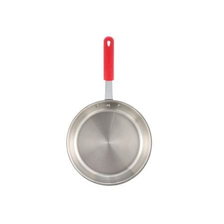 Winco FPT3-7, 7-Inch Apollo Fry Pan With Red Silicon Sleeve, Roasting Pan