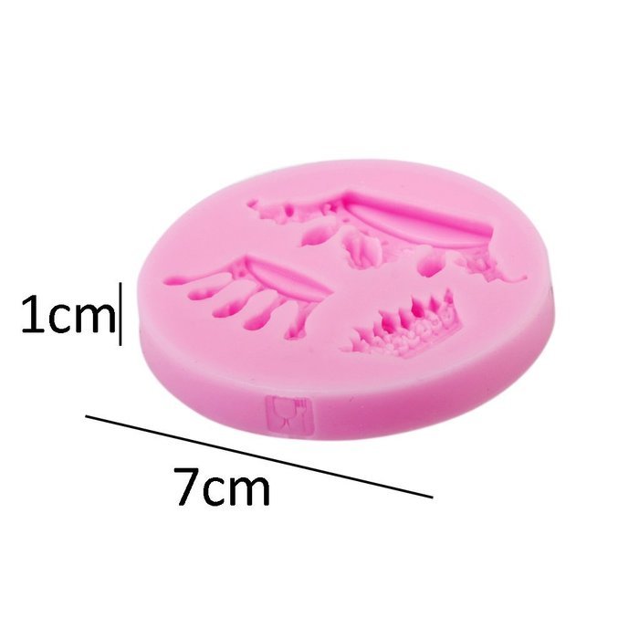 Crowns 3 Styles Mini Silicone Mold for Fondant, Gum Paste & Chocolate N7