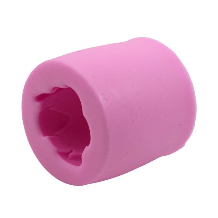 VANKER Novelty 3D Rose Flower Shape Mold Handmade Craft Soap Candle Mould Reusable Cool