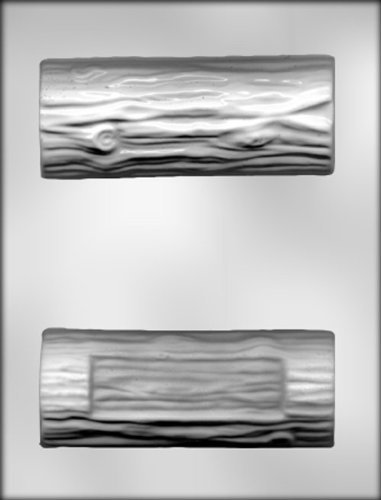 CK Products 5-1/2-Inch 3-D Log Chocolate Mold