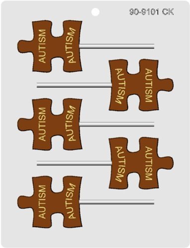 CK Products Autism Sucker Choc Mold