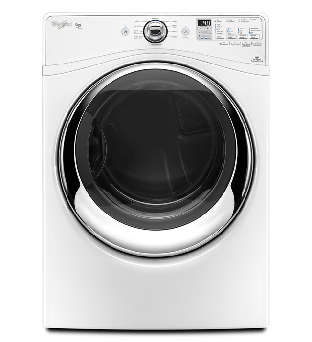 Whirlpool WED88HEAC Duet 7.4 Cu. Ft. Stainless Look Stackable With Steam Cycle Electric Front Load Dryer