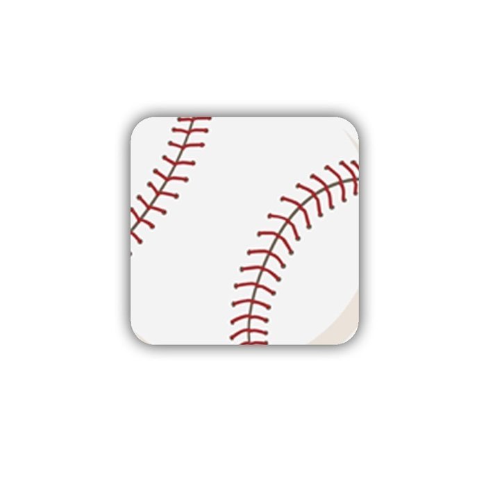 Generic Have With Baseball Popular Cup Coaster Mdf Material N8