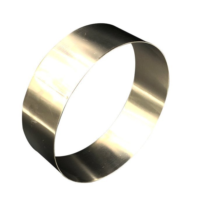Stainless Steel 8 Inch Adjustable Cake Mousse Mold Cake Baking Cake Decor Mold Ring (Square-8 inches) N4