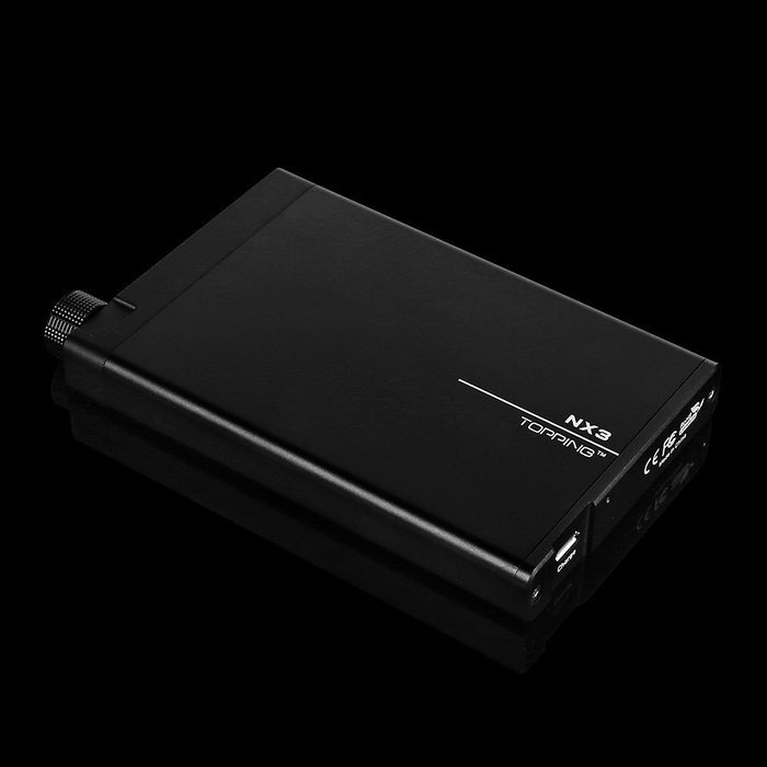 TOPPING NX3 Portable HiFi Headphone Amplifier, Ultra Slim Earphone Amps, with Bass Turbo and DAC Decoder, for... N5