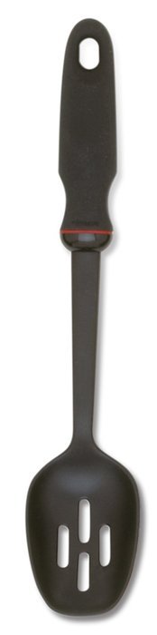 Norpro 1700 Grip-EZ Nylon Slotted Spoon, Black N2