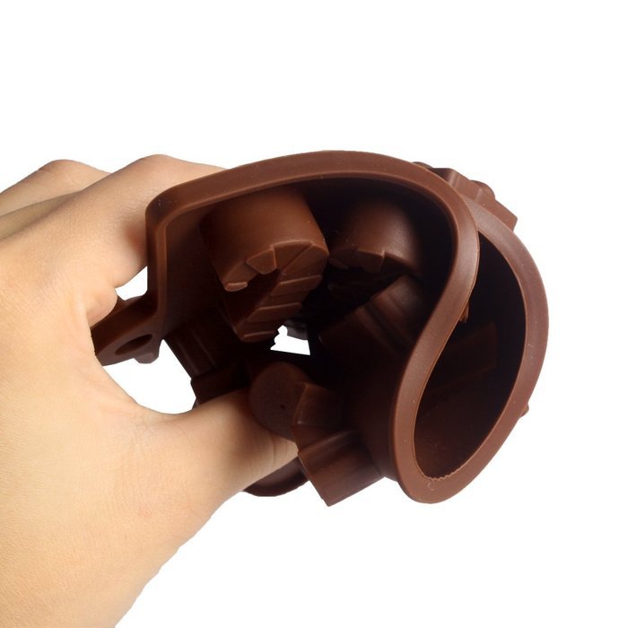 Andux Silicone Molds,Candy Making Molds,Chocolate Molds Ice Cube Tray Set of 2 for Christmas gift QKLMJ-02 N5